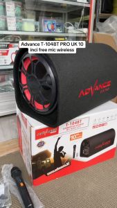 Advance T104BT PRO Speaker Bluetooth Karaoke Wireless Subwoofer Super Bass Aktif BONUS Mic Wireless