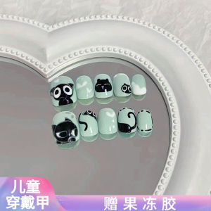 Toxic Free Fragrance Less Wearable Nail Art Stickers for Little Girls Cute Design Easy to Wear No Harmful Chemicals Involved