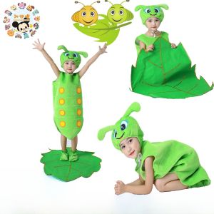 ชุดการแสดงเรื่องฝันของผีเสื้อสำหรับเด็ก ชุดการแสดงบนเวที ผ้าผสมโพลีเอสเตอร์ แขนกุด ไม่ระบุเพศ วัสดุอื่นๆ