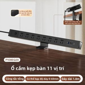 Bull | Ổ cắm bàn kẹp với sạc nhanh