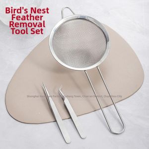 304 Stainless Steel Birds Nest Cleaning Processing Tool Set 3PCS
