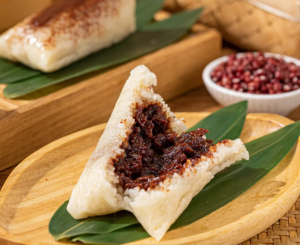 Washed glutinous rice dumplings for breakfast heated and ready to eat Dragon Boat Festival glutinous rice Zongzi 520g1040g    洗沙粽