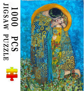 Klimt Adele Bloch Jigsaw Puzzle 500/1000/1200/2000PCS Famous Art Piece Focus Activity Leisure Time Gift