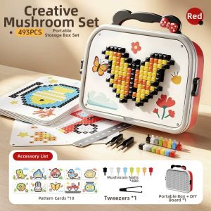XIONGBUFAN | Creative Montessori Learning Toy Educational Large Particle DIY