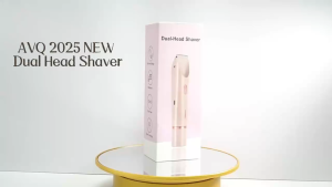 [✅SG Ready Stock] Electric Shaver for Women Waterproof Wet & Dry Hair Razors 2 in 1 Double Head Dual Bikini Hair Trimmer
