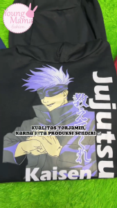 YMF - Setelan Sweater Hoodie Jujutsu Satoru | Anak-Remaja ( SET Hoodie - Gojo Satoru )®