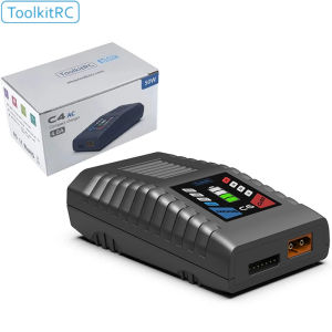 Bộ Sạc Thông Minh Đơn Giản ToolkitRC C6 AC 50W 5A Dành Cho Pin LiPo LiHv LiFe 1-6S NiMh Tương Thích Với Máy Bay Không Người Lái FPV Racing Freestyle