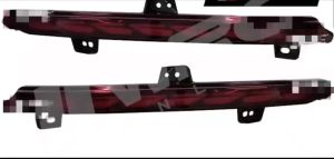 Honda Accord 2018 - 2021 Dynamic Rear Bumper Reflector With Signal Running ( Red )