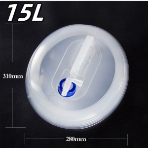 Collapsible Water Bucket 5L-15L Portable Water Storage Bottle Bucket Pail Water Bag Water Juice Dispenser Camping Outdoor