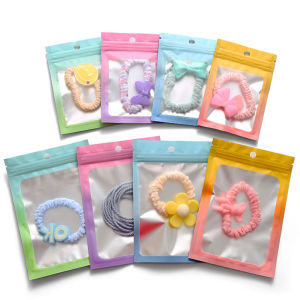 100pcs Mini Transparent Jewelry Packing BagResealable Ziplock Packaging Bags Nail Accessories Packaging Bags For Small Business
