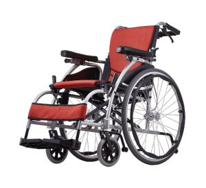 Karma รถเข็น อลูมิเนียม ปรับเอนพนักพิงได้ รุ่น S-Ergo 106 Aluminum Wheelchair (เหมาะสําหรับผู้ใช้งานรูปร่างใหญ่)