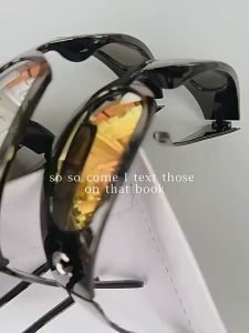 Bestella💗COD Fashion Kacamata Outdoor Pria Wanita Bersepeda Olahraga Bulan Tren Kacamata Hitam