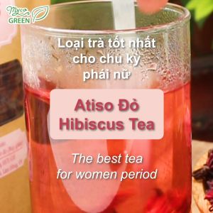 MycoGREEN Trà Thảo Mộc Hoa Atiso Đỏ PP trồng Hữu Cơ (10g)