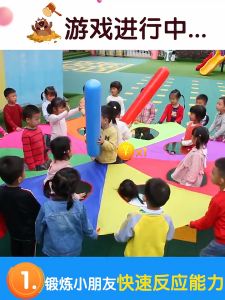 Mainan Parasut Terjun Payung Bertarung Gophers Mainan Anak Outdoor Tk Montessori Games Rainbow Parachute