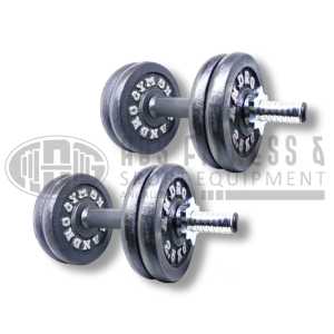 Dumbell Set Besi Anti Pecah 20kg