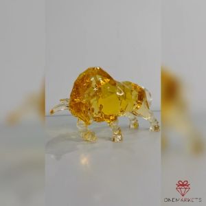 Pajangan Shio Kerbau - Dekorasi Meja Kerbau Crystal - Kado Mewah Unik P303