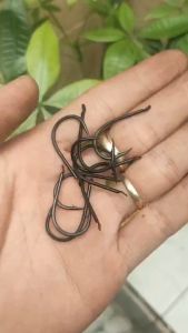 Lưỡi câu cá chép trôi  trắm tra. LƯỠI SÉT (đen)  korea siêu nhậy sắc bén.