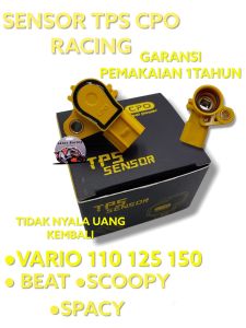 sensor tps cpo beat fi scoopy vario 110 spacy vario 125 vario150 revo beat esp original cpo racing thorttle body chip jerman