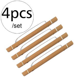 4pcs Magnetic Poster Hanger Teak Pine Wood Picture Frames Photos Wall Art Canvas Print Painting Wooden Living Room Home Decor