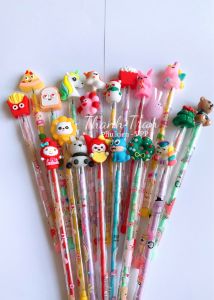 Combo 20 cây bút chì khúc đầu thú ngộ nghĩnh