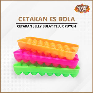 CETAKAN ES - Cetakan Es Batu Bola Kecil Ice Ball / Cetakan Jelly Bulat Telur Puyuh