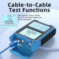 SAIXIAN all in one Mini Optical Power Meter Visual Fault Locator Network Cable Test optical fiber tester 10mw 30mw VFL. 