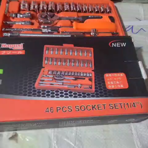 - BỘ DỤNG CỤ SỮA CHỮA CẦM TAY -BỘ CẦN MỞ ỐC BẰNG TAY KPS 46PC (1/4)_K9819