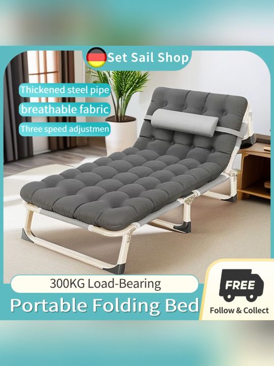 folding bed with foam single sofa bed chair multifunctional recliner