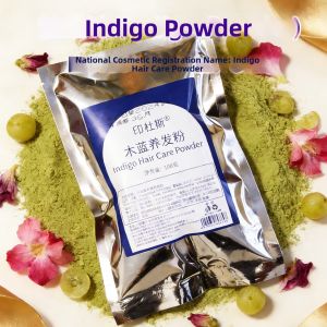 Indus Indigo Hair Care Powder 100g Wood Blue Powder for Hair Dyeing And Perming Hair Care for Normal Hair Long Lasting One Month