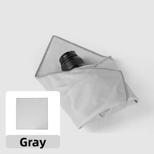 Thickened Magic Cloth Camera Bag Self-Adhesive Inner Pocket Multi-Way Foldable Storage Pouch for Mirrorless Camera Accessories
