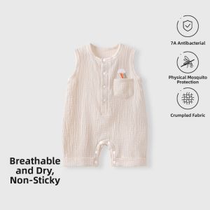 TONGLIANCHUXIN | Summer Lightweight Sleeveless Onesie