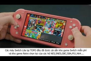 Nintendo Switch Lite - cài sẵn game Switch (128Gb/256Gb) + Game Retro