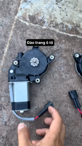 Mô tơ nâng kính shacman F3000 24v 8 then chân cắm rin cho xe ô tô f3000 mô tơ quay kính