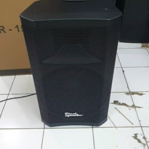 SPEAKER PORTABLE BLACK SPIDER SR 15 PS SR15 PS SPEAKER PASIF SR 15PS SR 15PS 15 INCH ORIGINAL