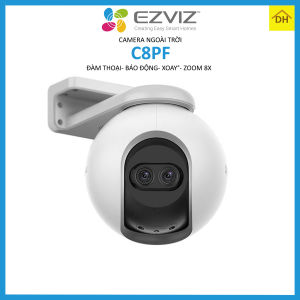 Camera EZVIZ C8PF FHD 1080p Xoay 360 Độ- Zoom 8x- Đàm Thoại 2 Chiều- Chống Nước- Wifi Ngoài Trời Chính Hãng
