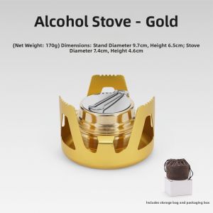 Portable Windproof Alcohol Stove
