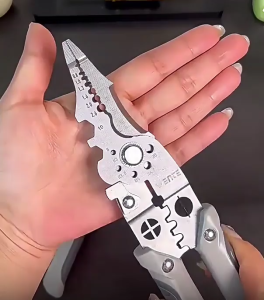 READY STOCK] 8-in-1 Multipurpose Plier | Wire Cutter Stripper Crimper Gripper | All-in-One Tool