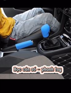 Bọc Cần Số  Bọc Phanh Tay Cho Ô Tô. Chất Liệu SiLICON Cao Cấp. Màu Sắc Đen - Đỏ - Kem - Ghi - Xanh . Phụ Kiện 868