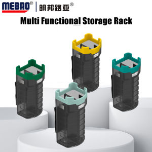 MEBAO Luya Hộp Câu Cá Giá Hộp Bảo Quản Đa Năng Thiết Bị Kiểm Soát Cá Luya Lưỡi Kéo Lưu Trữ Di Động