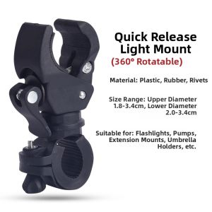 Raybeen | Bike Front Light Flashlight Mount