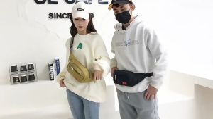 TAS SELEMPANG WAISTBAG PRIA KEREN BANYAK RUANG IMPORT
