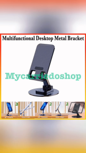Multifunctional Desktop Metal Bracket Phone Desk Stand Holder Foldable Multi Angle All Mobile Smart Phone Tablet Display