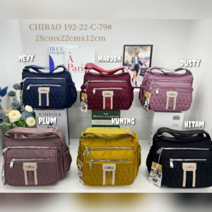 Tas Selempang Wanita Chibao Kanvas 6sleting CB192c