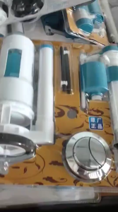 【Spot Market】Toilet Flush Set Full Set Toilet Cistern Water Tank Valve Toilet Water Tank Flush Inlet Valve Easy to install