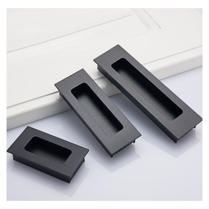 Handle Laci Gagang Tanam Pintu/Handel Pintu Lemari & Laci/Handle Lemari ​Kotak Recessed Tersembunyi Minimalis