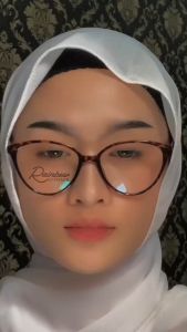 FRAME SS CAT EYE|PHOTOCROMIC ANTI RADIASI BISA MINUS