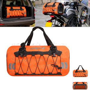 Motorcycle Waterproof Tail Bag Travel Outdoor Dry Luggage Boating Rafting Fishing Outdoor Adventure