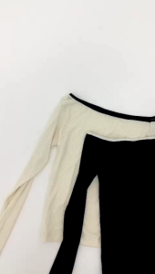 Sakura Glory - ALEXA SABRINA TOP RIB KNIT PREMIUM UKURAN ALLSIZE / ATASAN / BLOUSE / WANITA / DEWASA / DISTRO / IMPORT / COD / DISKON / GRATIS ONGKIR / MURAH