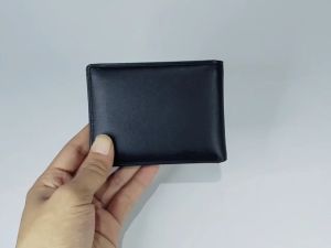 Dompet Mini Pria 100% Kulit Lipat Mini Kecil
