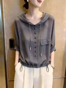 Summer New Arrival Stylish French-designed Unique blouse